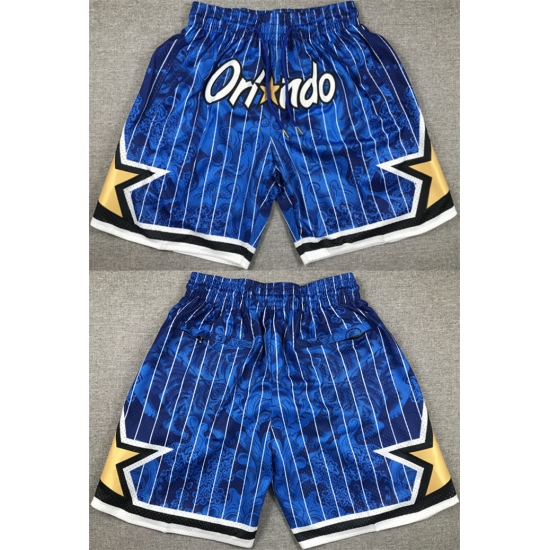 Men's Orlando Magic Blue Shorts 63254 Men's Orlando Magic Blue Shorts 63254