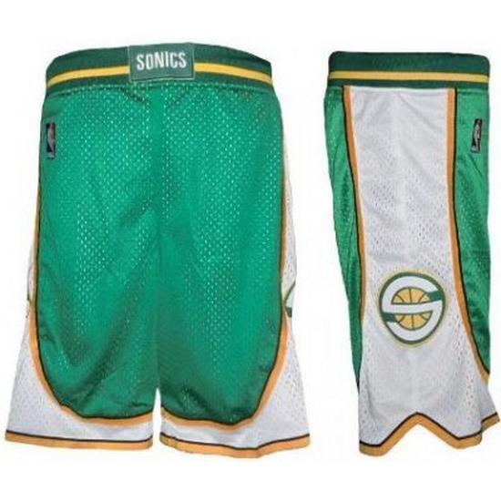 Seattle SuperSonics Basketball Shorts 001 Seattle SuperSonics Basketball Shorts 001
