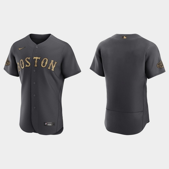 Men Boston Red Sox 2022 Mlb All Star Game Authentic Charcoal Jersey Men Boston Red Sox 2022 Mlb All Star Game Authentic Charcoal Jersey