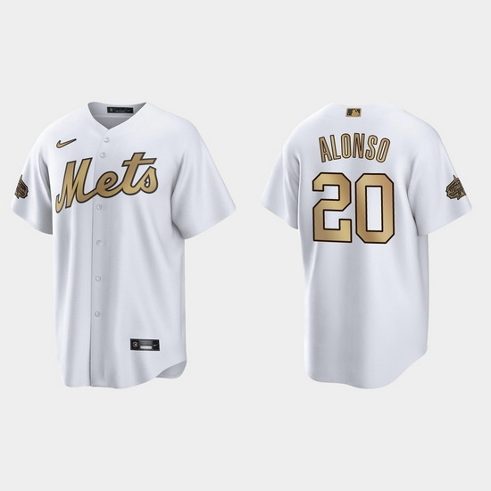 Men Pete Alonso New York Mets 2022 Mlb All Star Game White Jersey Men Pete Alonso New York Mets 2022 Mlb All Star Game White Jersey