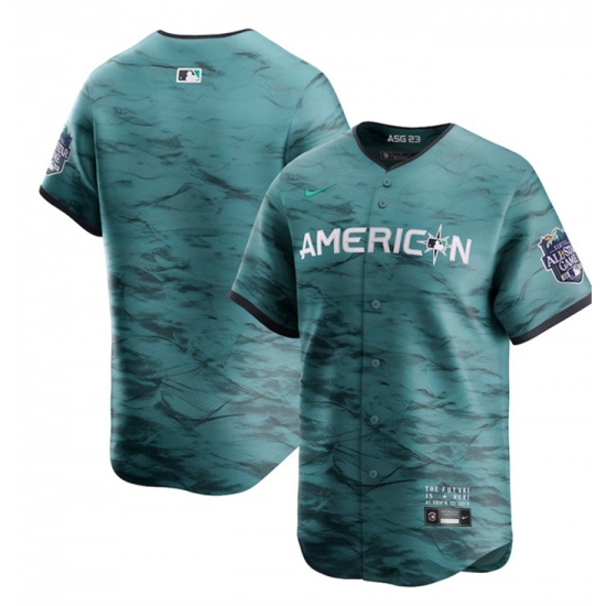 Men Seattle Mariners Blank Teal 2023 All Star Cool Base With Patch Stitched Baseball Jersey Men Seattle Mariners Blank Teal 2023 All Star Cool Base With Patch Stitched Baseball Jersey