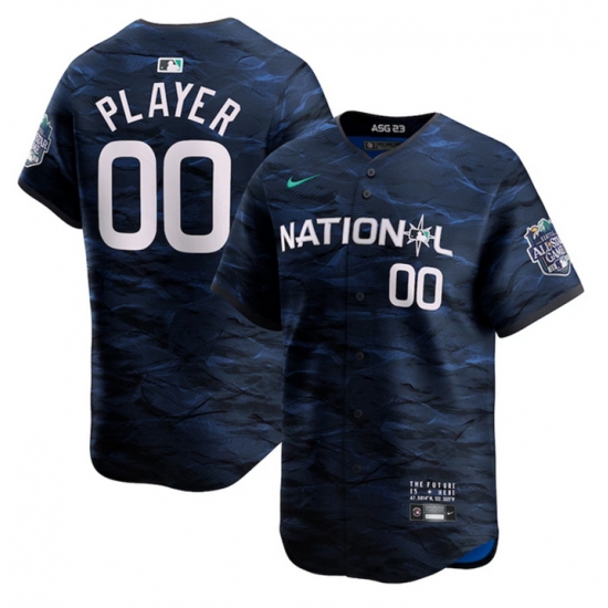 Men ACTIVE PLAYER Custom Royal 2023 All Star Cool Base Stitched MLB Jersey Men ACTIVE PLAYER Custom Royal 2023 All Star Cool Base Stitched MLB Jersey