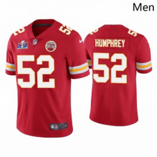 Men Kansas City Chiefs 52 Creed Humphrey Red Vapor Untouchable Limited Stitched Football 2024 Super Bowl LVIII Jersey Men Kansas City Chiefs 52 Creed Humphrey Red Vapor Untouchable Limited Stitched Football 2024 Super Bowl LVIII Jersey
