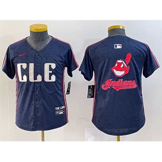 Youth Cleveland Guardians Team Big Logo Navy 2024 City Connect Stitched Baseball Jersey Youth Cleveland Guardians Team Big Logo Navy 2024 City Connect Stitched Baseball Jersey