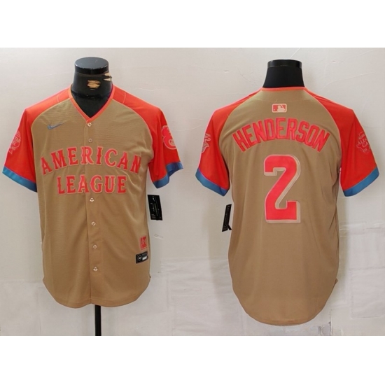 Men American League 2 Gunnar Henderson Cream 2024 All Star Elite Stitched Baseball Jersey 5 Men American League 2 Gunnar Henderson Cream 2024 All Star Elite Stitched Baseball Jersey 5