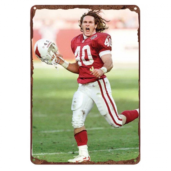 Arizona Cardinals Aluminum Sign 12x8 Inch Pat Tillman 006 Arizona Cardinals Aluminum Sign 12x8 Inch Pat Tillman 006