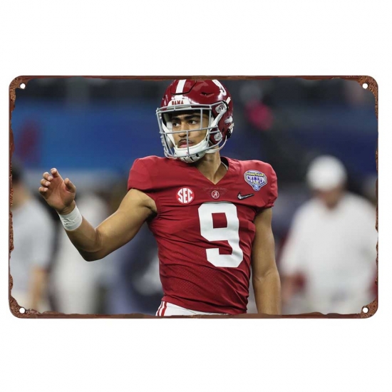 Carolina Panthers Aluminum Sign 12x8 Inch Bryce Young 003 Carolina Panthers Aluminum Sign 12x8 Inch Bryce Young 003