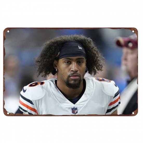chicago bears Aluminum Sign 12x8 Inch Kyler Gordon 002 chicago bears Aluminum Sign 12x8 Inch Kyler Gordon 002