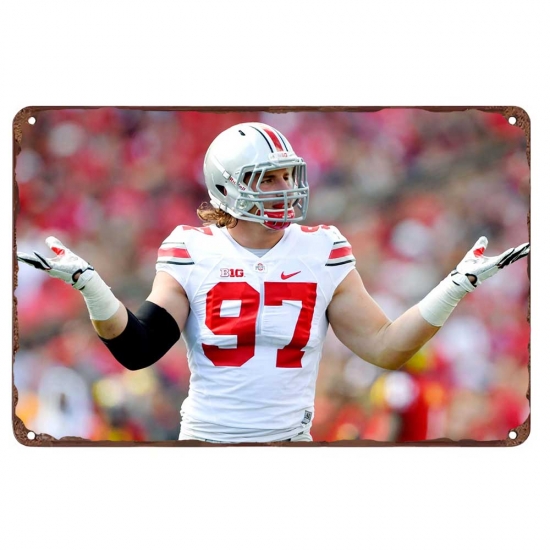 San Francisco 49ers Aluminum Sign Nick Bosa 003 San Francisco 49ers Aluminum Sign Nick Bosa 003