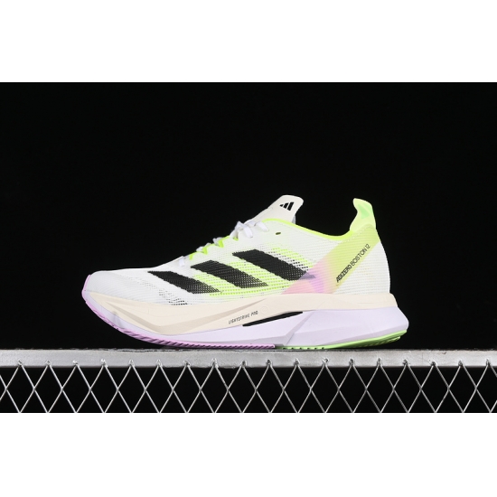 ADIZERO BOSTON 12 M CLOUD WHITE CORE BLACK GREEN SPARK ADIZERO BOSTON 12 M CLOUD WHITE CORE BLACK GREEN SPARK