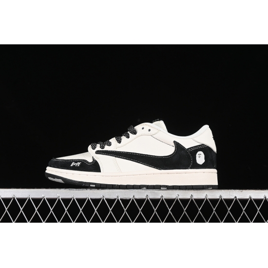 TRAVIS SCOTT X FRAGMENT DESIGN X AIR JORDAN 1 LOW OG SP BAPE WHITE BLACK TRAVIS SCOTT X FRAGMENT DESIGN X AIR JORDAN 1 LOW OG SP BAPE WHITE BLACK