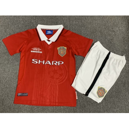 Youth Retro Soccer Jerseys Manchester United F.C. Youth Retro Soccer Jerseys Manchester United F.C.