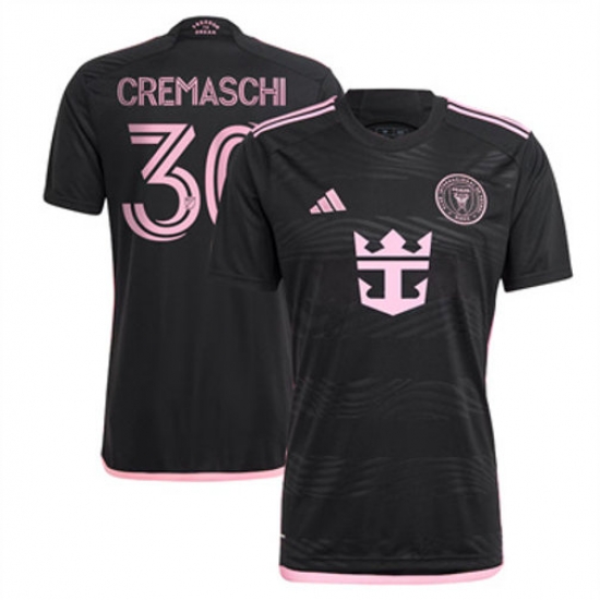 Men Inter Miami CF Benjamin Cremaschi 2024 25 Away Replica Black Men Inter Miami CF Benjamin Cremaschi 2024 25 Away Replica Black