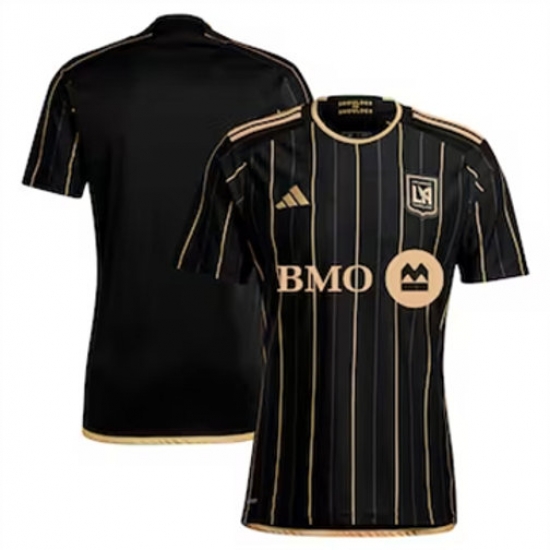 Men Los Angeles FC Blank 2024 25 Home Replica Black Men Los Angeles FC Blank 2024 25 Home Replica Black