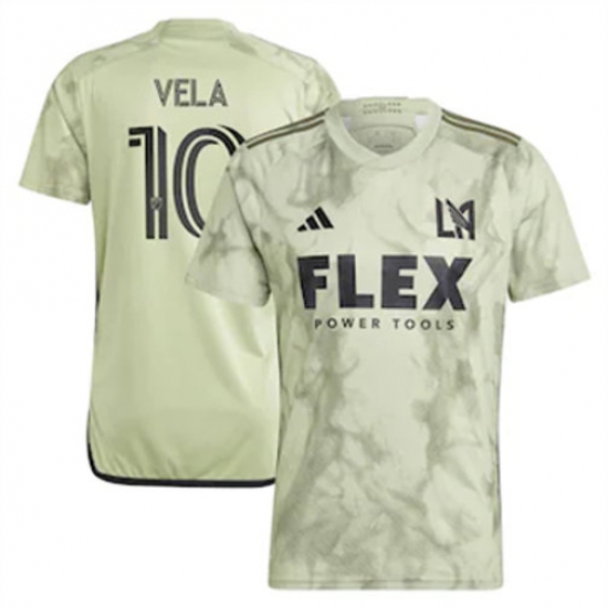 Men Los Angeles FC Carlos Vela 2023 24 Away Replica Green Men Los Angeles FC Carlos Vela 2023 24 Away Replica Green