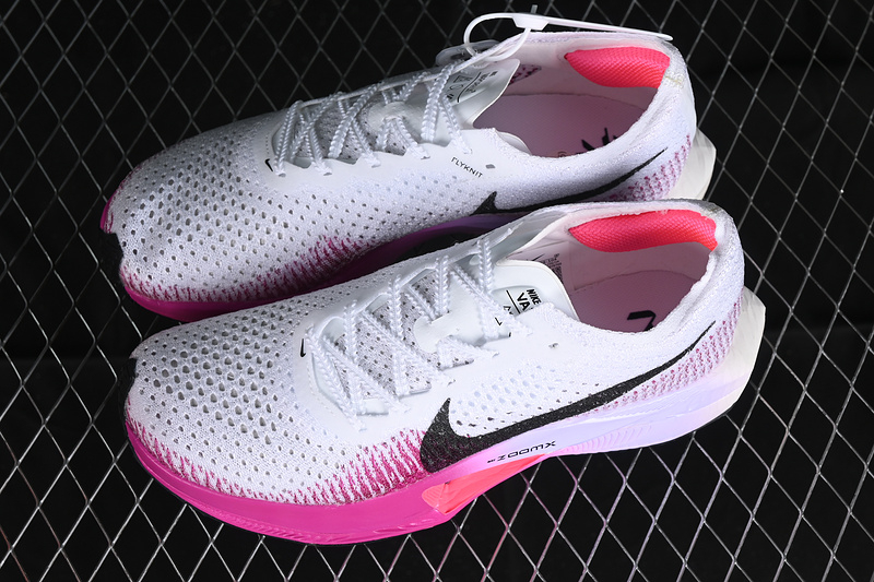 ZOOMX VAPORFLY NEXT 3 WHITE VIVID PURPLE PURPLE AGATE BLACK
